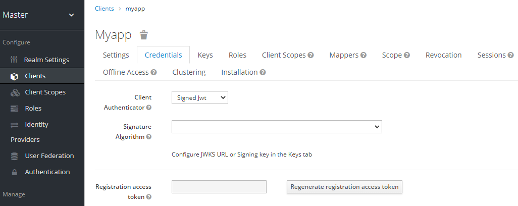 client credentials jwt