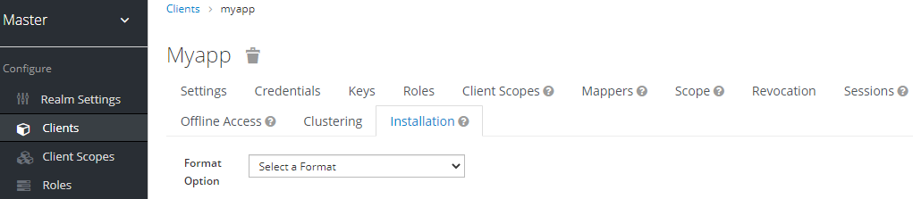 client installation